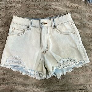 New York Rewash Jean Shorts Size 1/25